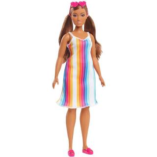 Barbie Loves the Ocean Doll - Rainbow Stripe Dress