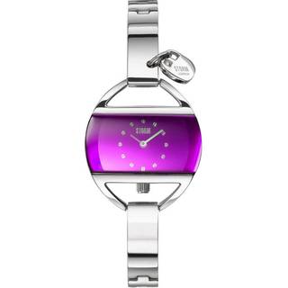 STORM 47013/P Temptress Charm Lazer Purple Bangle/Bracelet Watch - W87419