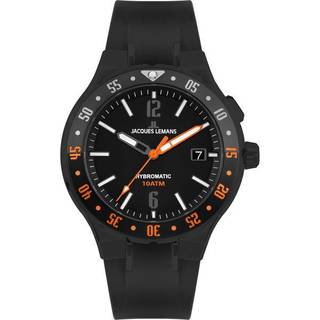 Jacques Lemans 1-2109D Hybromatic Herrenuhr 42mm
