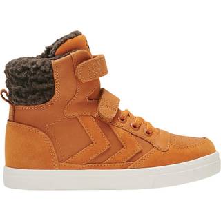Hummel Stadil Winter High Jr Forede Sneakers, Orange, 30