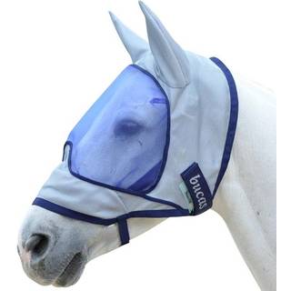 Fluemaske Buzz-Off Deluxe Bucas Hvid