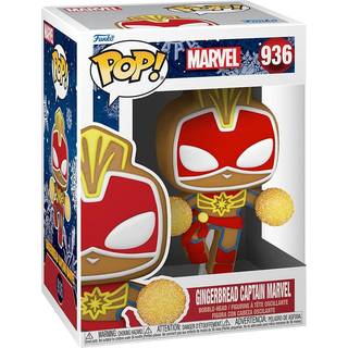 "Funko Pop Marvel Gingerbread Captain Marvel"