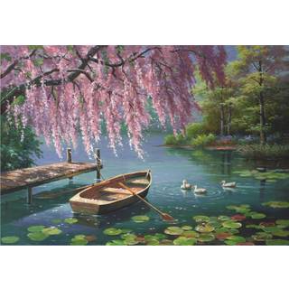 Anatolian Willow Spring Beauty Jigsaw Puzzle (500 stykke) Brown (3573)