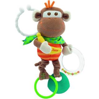 Chicco Baby Senses Monkey tyggelegetøj, bidering med rangle 1 stk. - 1 stk.