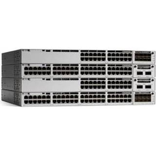 CISCO Ethernet switch 48 x 10/100/1000 Mbps porte + slot til netværksmodul, PoE+ maks. 437W, PSU 715W, excl. Network Essentials licens