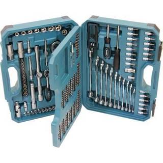 Sæt med hoveder, nøgler og bits Makita E-10883, 221 stk