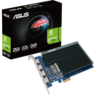 ASUS GeForce GT 730 Silent - 2GB GDDR5 RAM - Grafikkort
