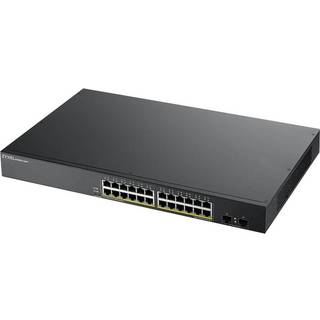 ZyXEL GS1900-24HPv2 24-port GbE Smart Managed PoE Switch with GbE Uplink