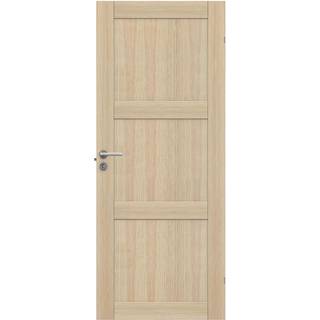 Massiv Swedoor, Unique 03L, Hvidpigmenteret eg, Advance-line, 72,5 X 204 - M8X21