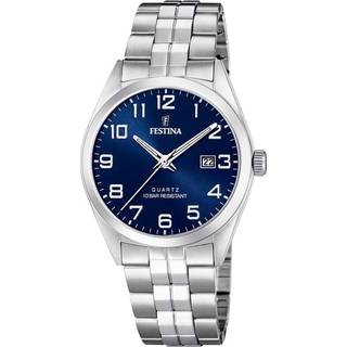 Festina F20437-3 Classic Blå/Stål Ø40 mm