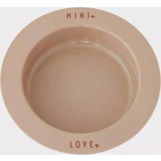 Design Letters Design Letters dyb tallerken favorit mini Light blue/Love