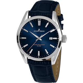 Jacques Lemans 1-1859C Derby Herrenuhr 40mm 10ATM