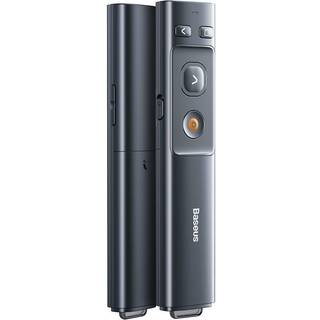 Baseus Orange Dot Multifunctionale remote control for presentation with a laser pointer - gray