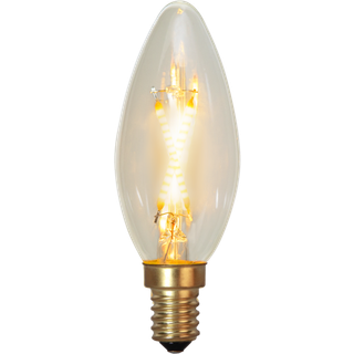 Star Trading - LED LAMP E14 C35 Soft Glow - 0,5W - 2100K