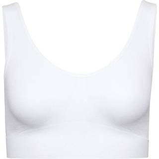 Decoy BH-top med brede stropper, hvid, str. small