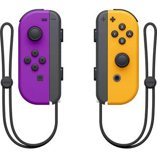 Nintendo Switch Joy-Con Controller Pair - Neon Lilla (L) & Neon Orange (R)