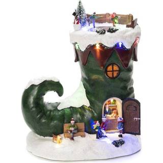 MEKANISK JULESTØVLE MED MUSIK