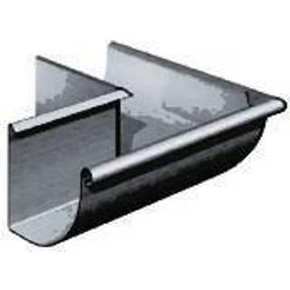 Rheinzink Udvendig gering, 0,8x400 mm, nr. 13, 1/4-rund, walzblank