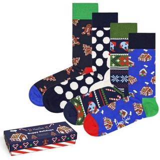 Happy socks 4-pak Gingerbread Cookies Gift Box - Mixed - Str 41/46