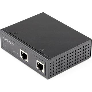 STARTECH Industrial Gigabit Ethernet PoE Injector - 30W 802.3at PoE+ Midspan 48V-56VDC Power over Ethernet Adapter