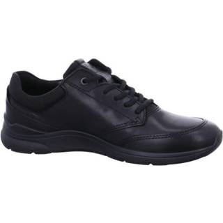ECCO Irving - Gore-Tex sko med snøre i læder til herrer - Sort - Size: 44 (UK 10)
