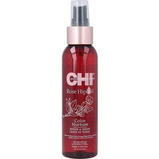 CHI Rose Hip Oil Repair and Shine Leave-in Toner Til skadet og farvet hår 118 ml - 118 ml