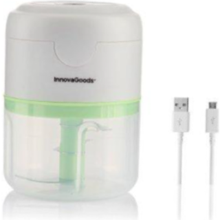 Genopladelig Minihakker (USB) 100 eller 250 ml. - 100 ml. hvid