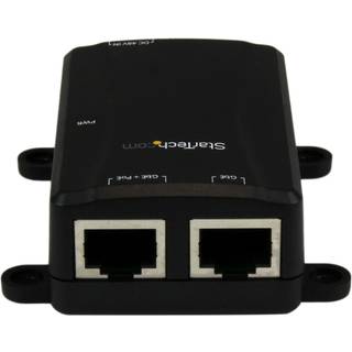 StarTech.com 1 Port Gigabit Midspan - PoE+ Injector - 802.3at and 802.3af