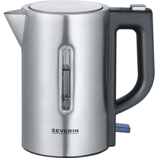 SEVERIN Elkedel Mini travel - WK 3647 - Børstet rustfrit stål/sort - 1100 W