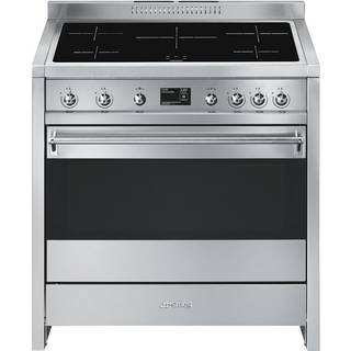 SMEG A1PYID-9 Induktionskomfur Rustfrit stål