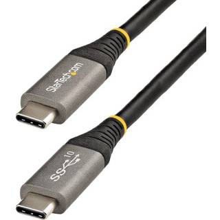 StarTech.com USB31CCV1M USB-kabel USB 3.2 Gen 2 (3.1 Gen 2) 1 m USB C Sort, Grå
