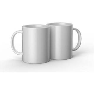 Keramiktassen für Mug Press weiß 425ml 2 Stück