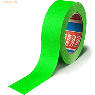 tesa selvlysende eventtape, 25mm x 19m, grøn