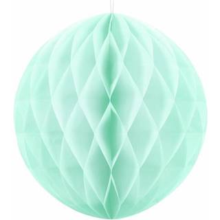 Honeycomb/ Crepepapirs Bold- Mint Grøn 20 Cm