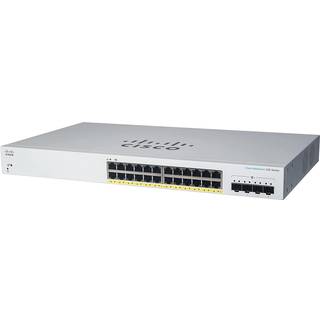 CISCO CBS220 SMART 24-PORT GE POE 4X1G SFP CPNT