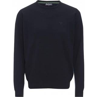 Barbour Men's Essential Lambswool Crew Neck Navy, S
