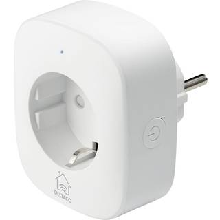 DELTACO SMART HOME WiFi-kontakt 1xCEE 7/3, 10A