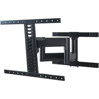 Sanus FLF325 mounting kit - full-motion - for LCD display - black 54.43 kg 90"