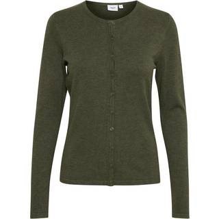 Saint Tropez A8661, Milasz R-Neck Cardigan Strik 30500005 Army Green Melange (XXLARGE)