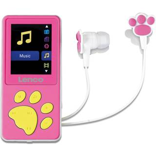 Lenco Xemio-560 MP3/MP4-afspiller med Bluetooth | Pink | PRIS-MATCH