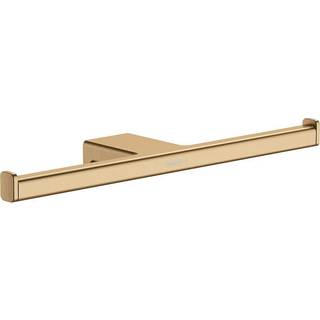 Hansgrohe AddStoris dobbelt toiletrulleholder - børstet bronze