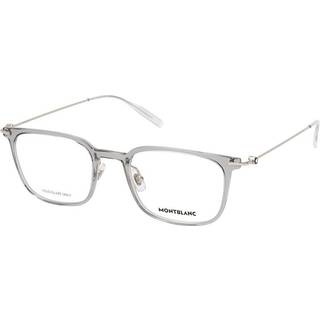 Montblanc Mand MB0100O 001 Optiske stel Injiceret Grå Transparent Firkantet