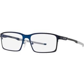 Oakley Mand OX3232 BASE PLANE 323204 Optiske stel Metal Blå Transparent Firkantet Normal