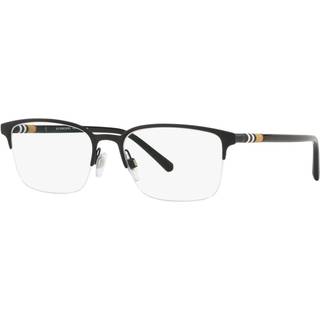 Burberry Mand BE1323 1213 Optiske stel Metal Sort Transparent Firkantet Normal