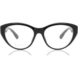 Gucci Kvinde GG0812O 003 Optiske stel Acetat Bordeaux Transparent Rund