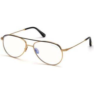 Tom Ford FT5693-B Blue-Light Block 030 57 Briller Mænd Guld - Gold Black - 57mm