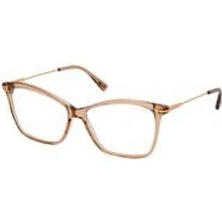 Tom Ford FT5687-B Blue-Light Block 045 56 Briller Kvinder Brun - Transparent Brown - 56mm