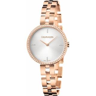 Calvin Klein Elegance Quartz Silver Dial Stainless Steel Bracelet Ladies Watch KBF23146
