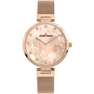 Jacques Lemans 1-2001H Milano Damenuhr 36mm 5ATM