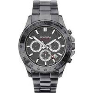 Sekonda Classic Quartz Gunmetal Grey Dial Gunmetal Grey PVD Case Men’s Watch 1660